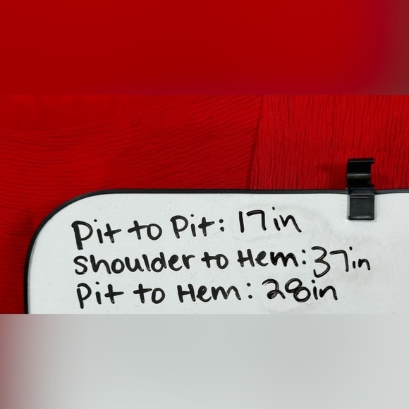 Anthropologie Maeve Juliet Corseted Textured Mini Dress in Red Women’s US Size 8 - Picture 16 of 16